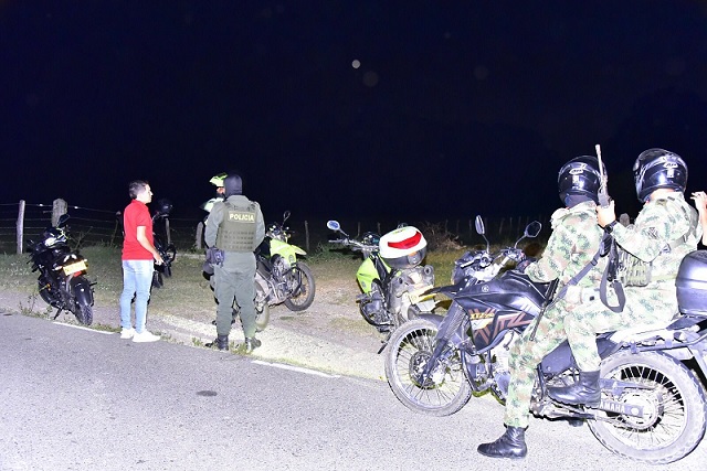 Secretaría de Gobierno Municipal intensifica patrullaje nocturno en corregimientos del norte de Valledupar