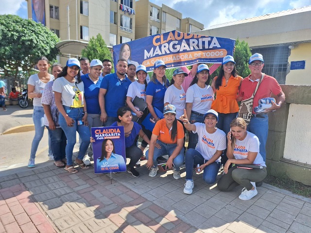 El barrio Lorenzo Morales de Valledupar reafirma el respaldo a Claudia Margarita Zuleta, a la gobernación del Cesar