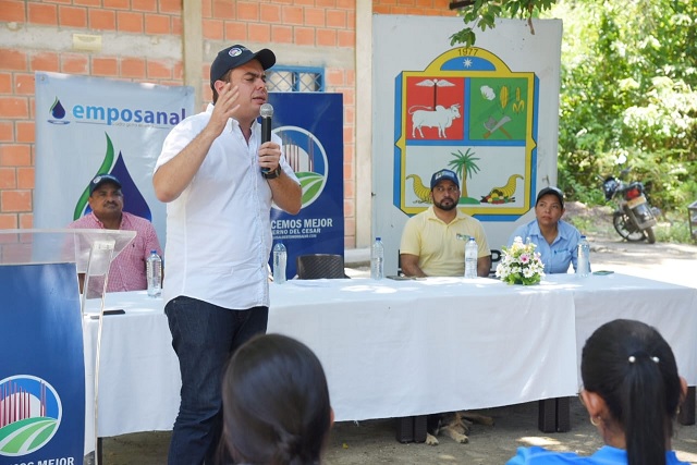 Gobierno del Cesar garantiza mayor continuidad y calidad del agua en San Alberto