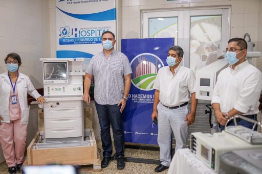Médicos del Rosario Pumarejo tienen a su disposición equipos de última tecnología, recién entregados por el Gobierno del Cesar