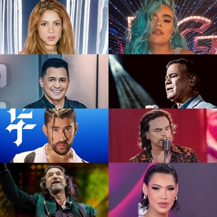 Shakira, Karol G, Marco Antonio Solis, Bad Bunny, Iván Villazón, Jorge Celedón y Silvestre Dangond, artistas que quieren ver en el Festival Vallenato 2024