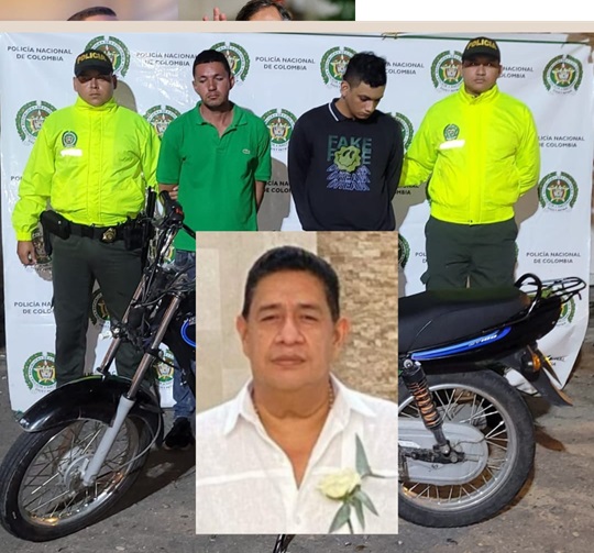 Capturados autores del crimen del comerciante Robert Cerchar en Valledupar