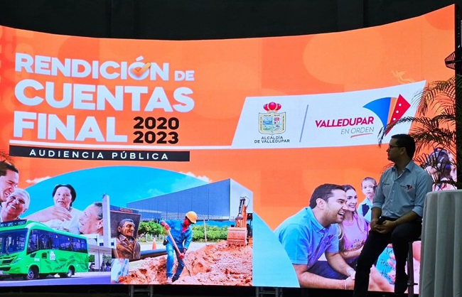 Alcalde de Valledupar, Mello Castro presenta balance positivo en la rendición de cuentas 2020 – 2023