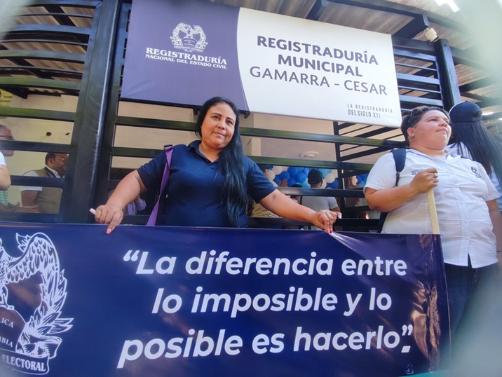 Registraduría reconstruyó y dotó su sede en el municipio de Gamarra – Cesar