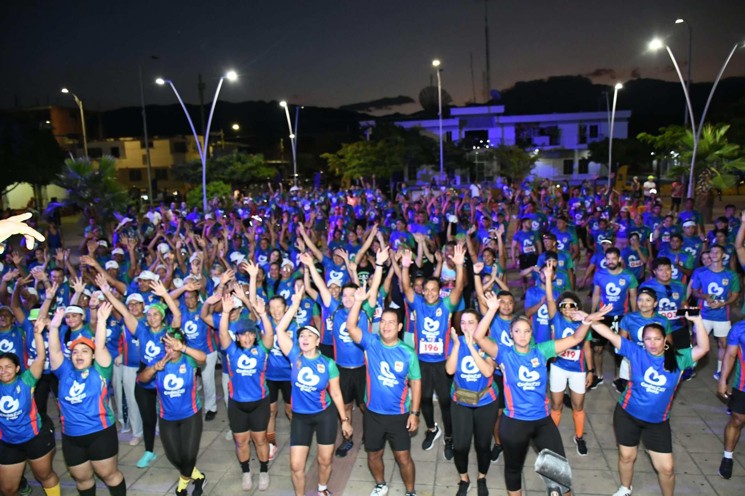 Más de 500 personas participaron en la carrera Codazzi bonito organizada por Comfacesar y la alcaldía