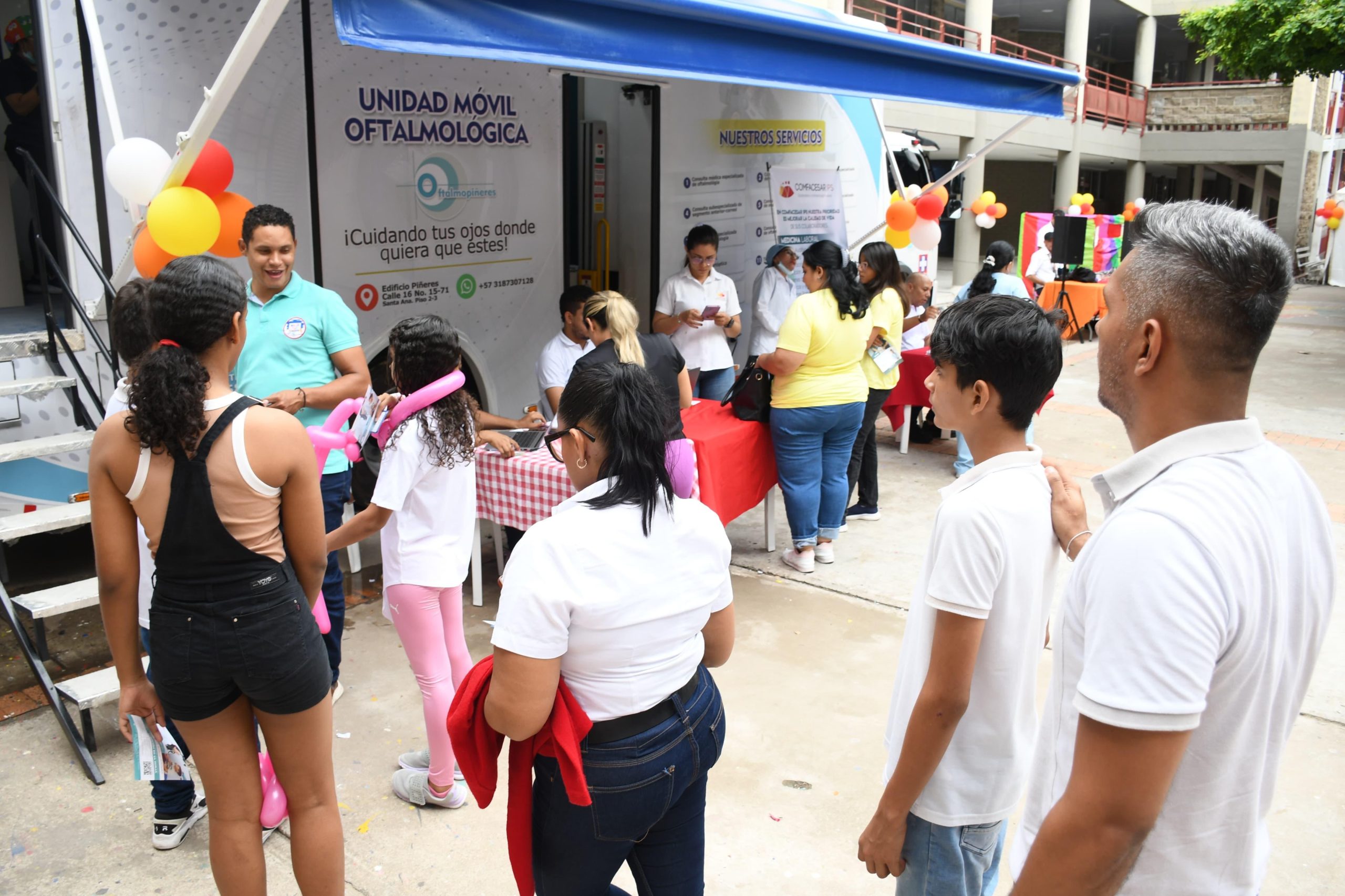 Comfacesar superó las 600 intervenciones en jornadas de salud y bienestar